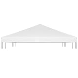 Gazebo Top Cover 270 g/m 4x3 m White 312083