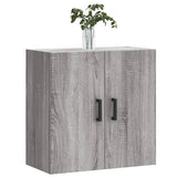 Wall Cabinet Grey Sonoma 60x31x60 cm Engineered Wood 829970