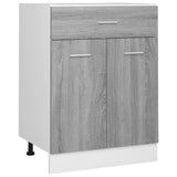 Drawer Bottom Cabinet Lyon Grey Sonoma 60x46x81.5 cm Engineered Wood 815577