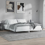 Bed Frame without Mattress White 120x200 cm Engineered Wood 832253