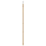 Sliding Door Natural 83 x 202 cm Solid Pine Wood and Glass 3332221