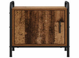 Bedside Cabinet 2 pcs Old Wood 40 x 30 x 50 cm Engineered Wood 8013527