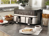 8.5L Dual Basket Air Fryer, with Sync and Multi-Menu Cooking T3398P344415