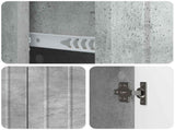 Sideboard Concrete Grey 89 x 34.5 x 62 cm Engineered Wood 894428