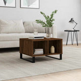 Coffee Table Brown Oak 60x50x36.5 cm Engineered Wood 830555