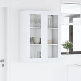 Hanging Cabinet White 80 x 31 x 100 cm Engineered Wood 884394