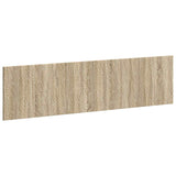Wall-Mounted Headboard DELFT Sonoma Oak Engineered Wood 897147