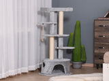 Cat Tree for Indoor Cats Kitten Tower Multi-level Activity Centre Pet Furniture with Scratching Post T3398P349894
