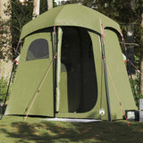 Shower Tent 2-Person Olive Green Waterproof 4009536