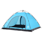 Camping Tent 5-Person Blue Quick Release 4004174