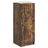 Sideboard Smoked Oak 33 x 34.5 x 87 cm Engineered Wood 895750