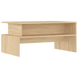 Coffee Table Sonoma Oak 90x55x42.5 cm Engineered Wood 834280