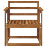 Outdoor Sofa Solid Acacia Wood Natural 3436221