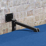 Garden Parasol 248.5 x 247.5 x 160 cm Polyester and Steel 42003242