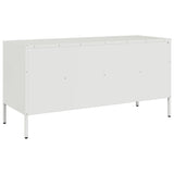 TV Cabinet White 100.5x39x50.5 cm Steel 843041