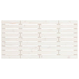 ZNTS Wall Headboard White 156x3x63 cm Solid Wood Pine 824739