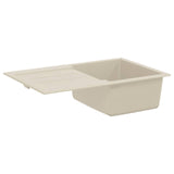 Sink Beige 780 x 500 mm 80% Quartz and 20% Resin 42028394