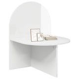 Bedside Table 2 pcs High Gloss White 48 x 49 x 65 cm 8001122