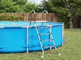 Above Ground Pool Ladder 195 x 150 cm 4-Step 42032423
