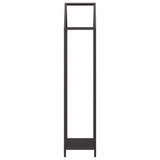 Firewood Rack Black 40x25x120 cm Cold-rolled steel 864299