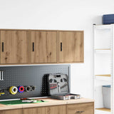 Garage Wall Cabinets 2 pcs Artisan Oak Engineered Wood 860642