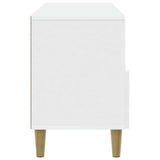 TV Cabinet 102 x 34.5 x 50 cm White Engineered Wood 895135