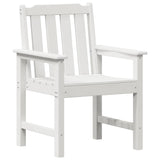 Garden Dining Chair 6 pcs White 65.5 x 55.5 x 88cm Plastic 3335798