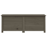 Outdoor Cushion Box Anthracite 150x50x56 cm Solid Wood Fir 152172