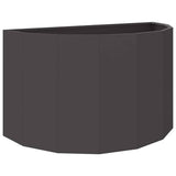 Planter Black 90 x 45 x 50 cm Steel 883710