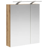 Bathroom Mirror Cabinet Artisian Oak 60 x 14.5 x 70 cm 889070