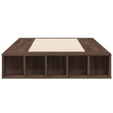 Bed Frame without Mattress Brown Oak 90x190 cm Single 3280530
