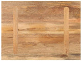 Table Top 70x70x2.5 cm Square Solid Wood Mango 371474