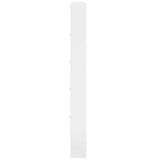 Shoe Cabinet High Gloss White 59x17x169 cm Engineered Wood 342514