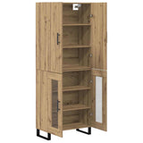 Highboard 2 pcs Artisan Oak 69.5 x 34 x 180 cm 3403199