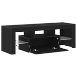 TV Cabinet Black Oak 120 x 35 x 40 cm Engineered Wood 862552