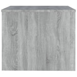 ZNTS Coffee Table Grey Sonoma 80x50x40 cm Engineered Wood 819297