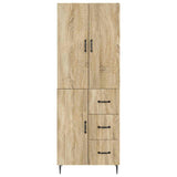 Cabinet Set 2 pcs Sonoma Oak 66 x 34.5 x 89.5 cm 3416657