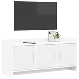 TV Cabinet 102 x 33 x 47 cm White Engineered Wood 8011187