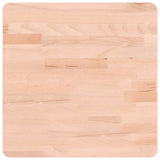 Table Top 40x40x4 cm Square Solid Wood Beech 355960