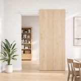 Sliding Door Hardware Kit 200 cm Steel White 42055684