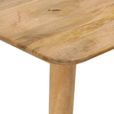 Dining Table 112x52x76 cm Solid Wood Mango 354993