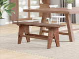 Bench Natural 100 x 30 x 51 cm Solid Reclaim wood 42012362