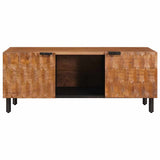 Coffee Table Brown 100 x 54 x 40 cm Solid Mango Wood 4017912