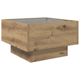 Coffee Table Artisan oak 50 x 50 x 30 cm Engineered wood 879660