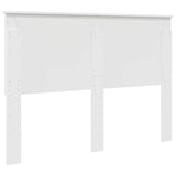 Headboard Gloss White 100 cm Engineered Wood 887642