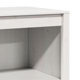 Outdoor Kitchen Cabinet MEPPEL 3 pcs White Solid Pine Wood 3443813