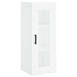 Highboard White 34.5x34x180 cm Engineered Wood 3199433