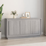 Sideboard Grey Sonoma 102x35x55 cm Engineered Wood 831891
