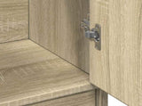 Sink Cabinet Sonoma Oak 63x29x55 cm Engineered Wood 848096