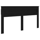 Bed Frame with Headboard Black Oak 180 x 200 cm Engineered Wood 3409959
